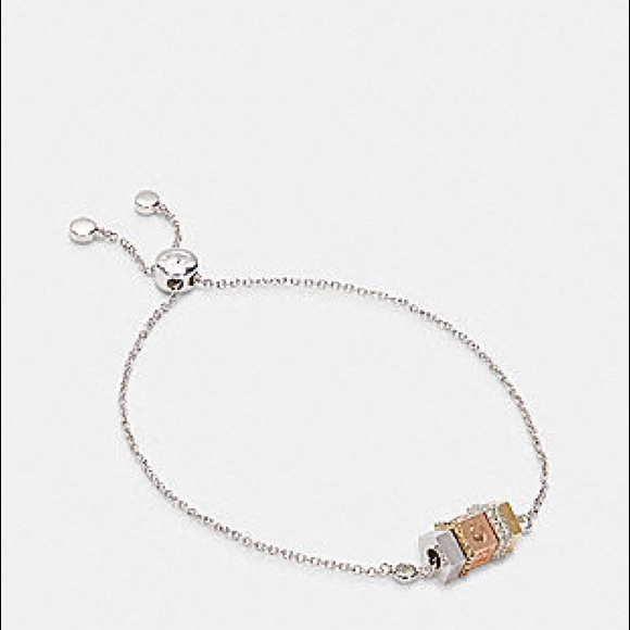 Coach Tricolor Slider Bracelet - Picture 1 of 4